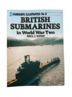 WW2 British RN Submarines in WW2 Warships Illustrated No 11 Used Softcover Reference Book WW2 British RN Submarines in WW2 Warships Illustrated No 11 Used Softcover Reference Book