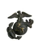 WW2 US USMC Marine Corps EGA Cap Badge