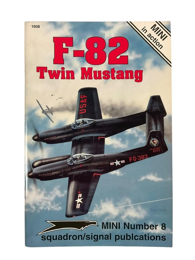 US USAF F-82 Twin Mustang Squadron Signal MINI No 8 Used Softcover Reference Book US USAF F-82 Twin Mustang Squadron Signal MINI No 8 Used Softcover Reference Book