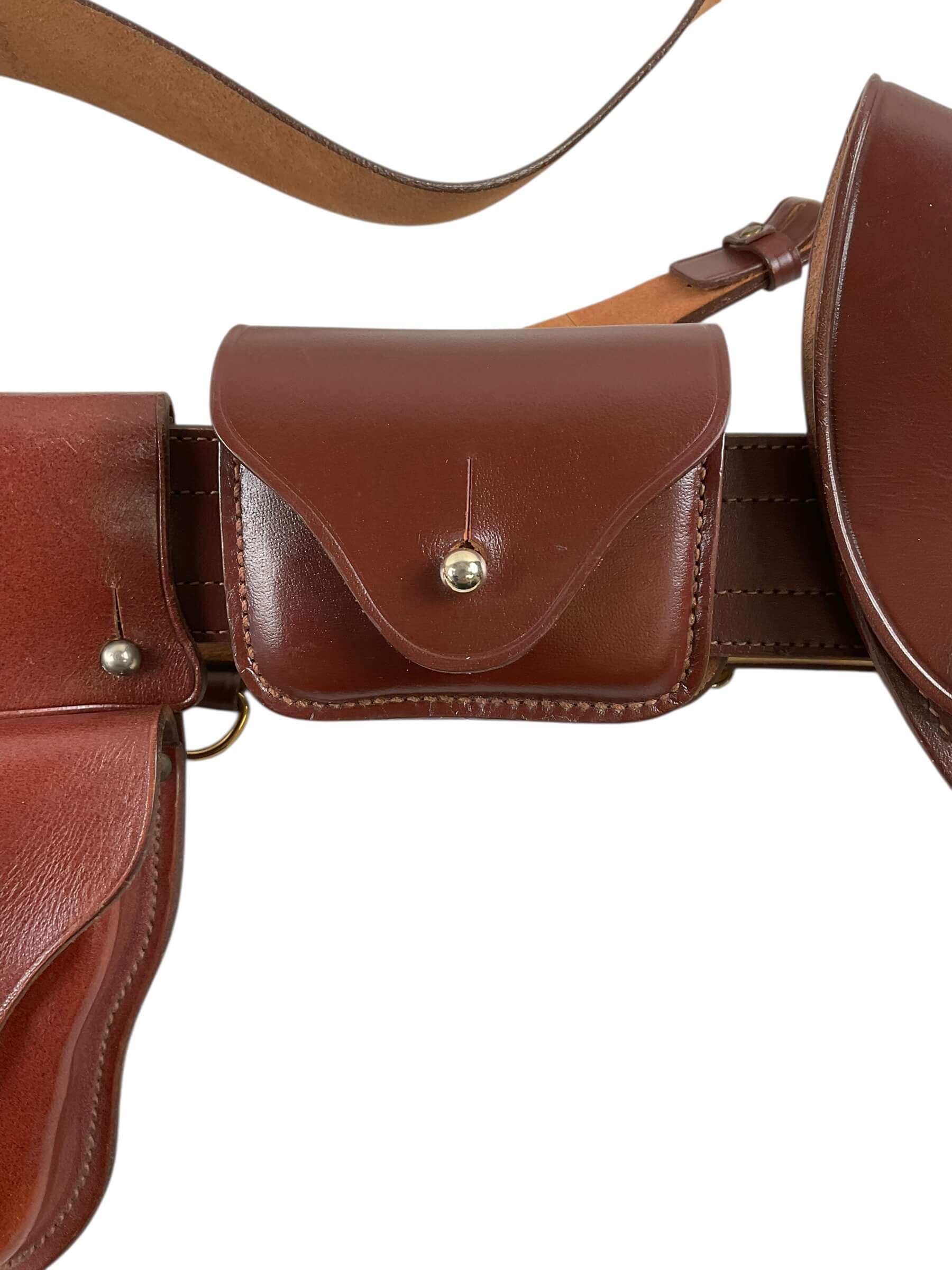 Royal Canadian Mounted Police RCMP Sam Browne With Holster, Ammo Pouch And Handcuff Case Royal Canadian Mounted Police RCMP Sam Browne With Holster, Ammo Pouch And Handcuff Case