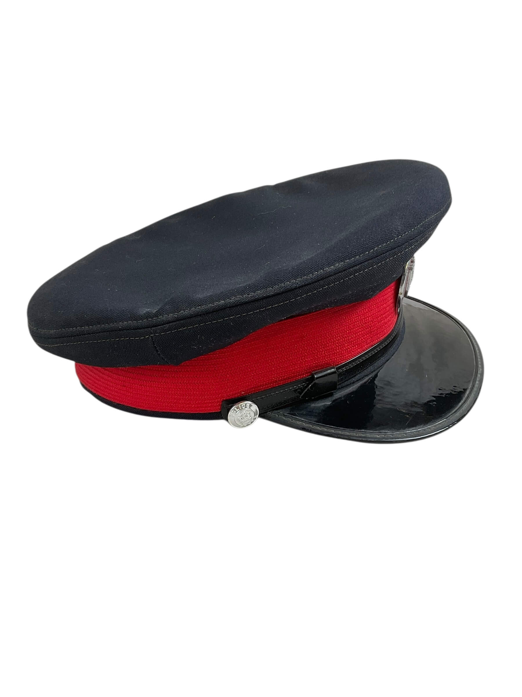 Canadian Niagara Regional Police Force Peak Cap with Badge Size 7 1/8 Canadian Niagara Regional Police Force Peak Cap with Badge Size 7 1/8