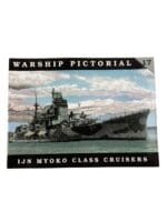 WW2 Japanese IJN Myoko Class Cruisers Warship Pictorial No 17 New Softcover Reference Book