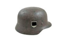 WW2 German Waffen SS M35 Steel Helmet Size 66 RESTORED FAKE