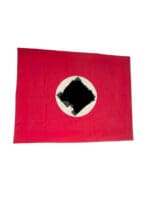WW2 German NDSAP 1 Sided Flag Printed Multi-Piece 37 X 30 Inches
