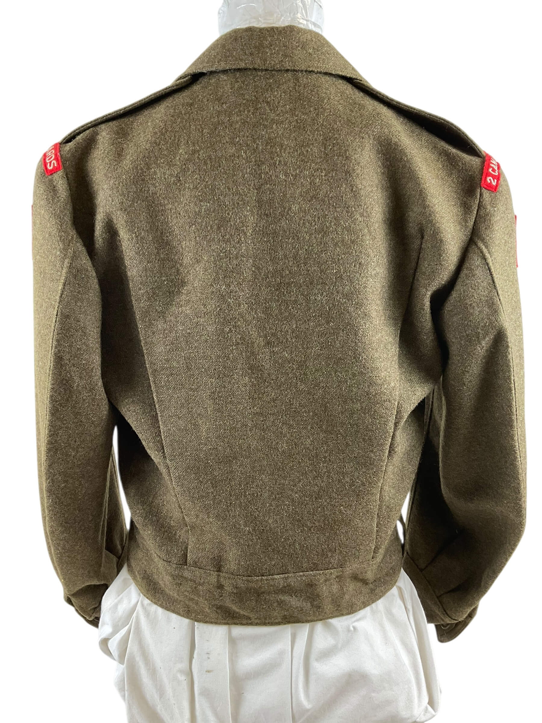 Canadian Guards Battle Dress Jacket Named Size 7 Canadian Guards Battle Dress Jacket Named Size 7