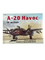 WW2 US USAAF A-20 Havoc In Action Squadron Signal Aircraft No 56 Used Softcover Reference Book