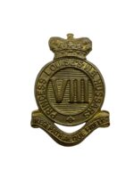 WW2 Canadian 8th Princess Louise's Hussars Cap Badge
