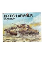 WW2 British Armour in Action Squadron Signal Armor No 9 Used Softcover Reference Book