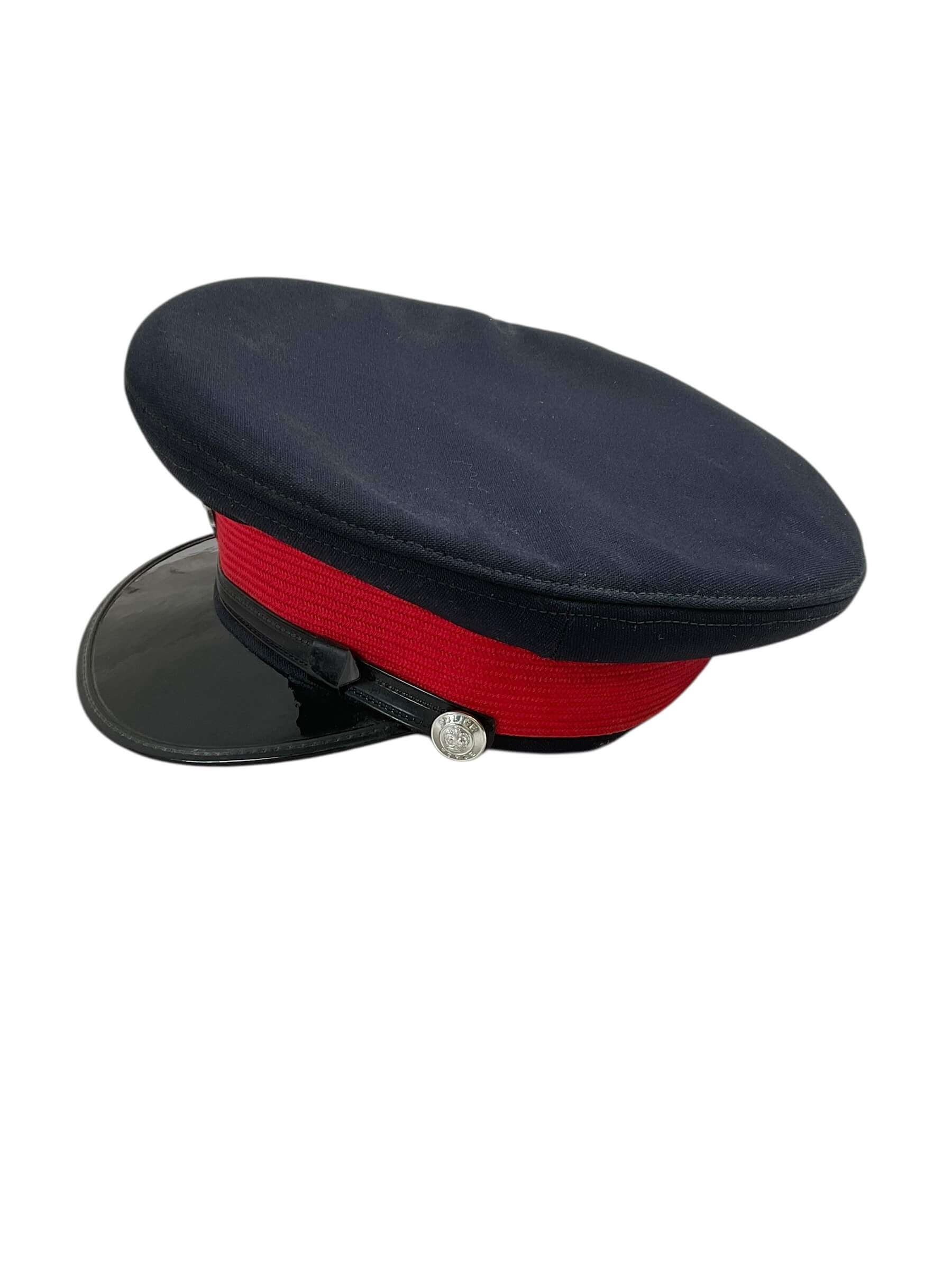 Canadian Niagara Regional Police Force Peak Cap with Badge Size 7 1/8 Canadian Niagara Regional Police Force Peak Cap with Badge Size 7 1/8