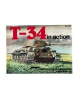WW2 German T-34 In Action Squadron Signal Armor No 20 Used Softcover Reference Book