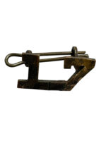 WW1 Canadian CEF 17th Battalion Number Collar Insignia Single