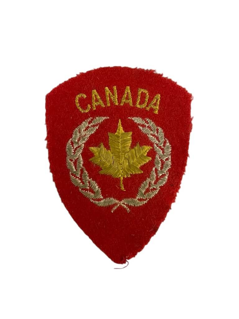 Canadian Army Korean War 25th Infantry Sleeve Patch Insignia Single Canadian Army Korean War 25th Infantry Sleeve Patch Insignia Single