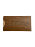 WW2 Canadian Army Eyeshield Anti-Gas MK2 1942 Dated