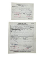 WW2 Canadian Discharge Certificate RCEME WW2 Canadian Discharge Certificate RCEME