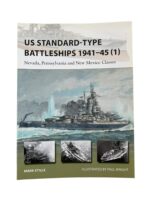 WW2 US Standard-Type Battleships 1941 to 45 (1) Osprey New Vanguard No 220 Used Softcover Reference Book WW2 US Standard-Type Battleships 1941 to 45 (1) Osprey New Vanguard No 220 Used Softcover Reference Book