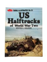 WW2 US Halftracks of WW2 Tanks Illustrated No 15 Used Softcover Reference Book WW2 US Halftracks of WW2 Tanks Illustrated No 15 Used Softcover Reference Book