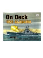 WW2 US USN On Deck USS Alabama Squadron Signal On Deck No 1 Used Softcover Reference Book