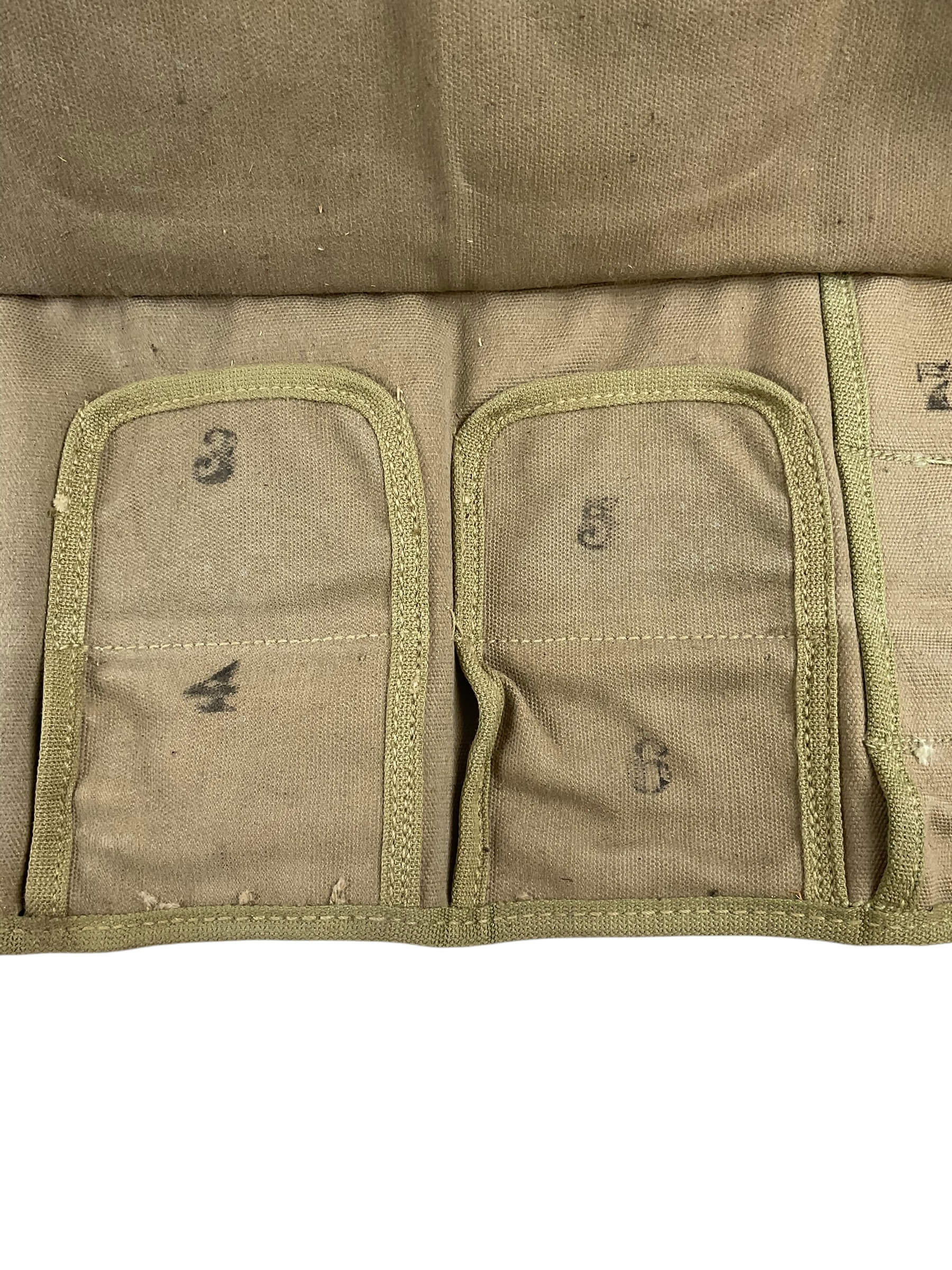 WW2 US Army M13 Parts Roll For Browning .30Cal Dated 1943 WW2 US Army M13 Parts Roll For Browning .30Cal Dated 1943