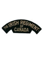 WW2 Canadian The Irish Regiment of Canada Shoulder Title Insignia Single