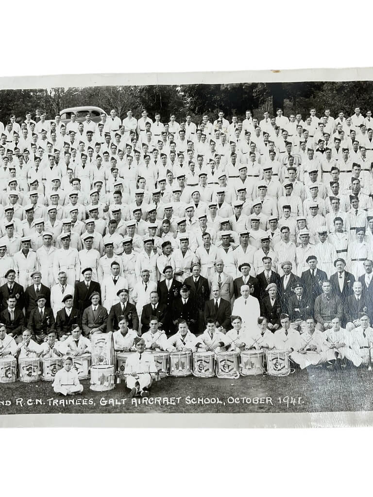 WW2 Canadian RCAF RCN Galt Aircraft School Unit Landscape Photo WW2 Canadian RCAF RCN Galt Aircraft School Unit Landscape Photo