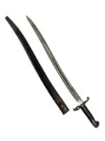 Canadian Quebec Garrison Artillery Sword Bayonet Yataghan With Scabbard
