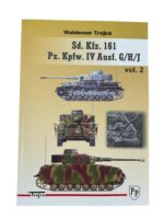 WW2 German Sd. Kfz. 161 Pz. Kpfw. 4 Ausf. G/H/J Vol 2 Trojca New Softcover Reference Book