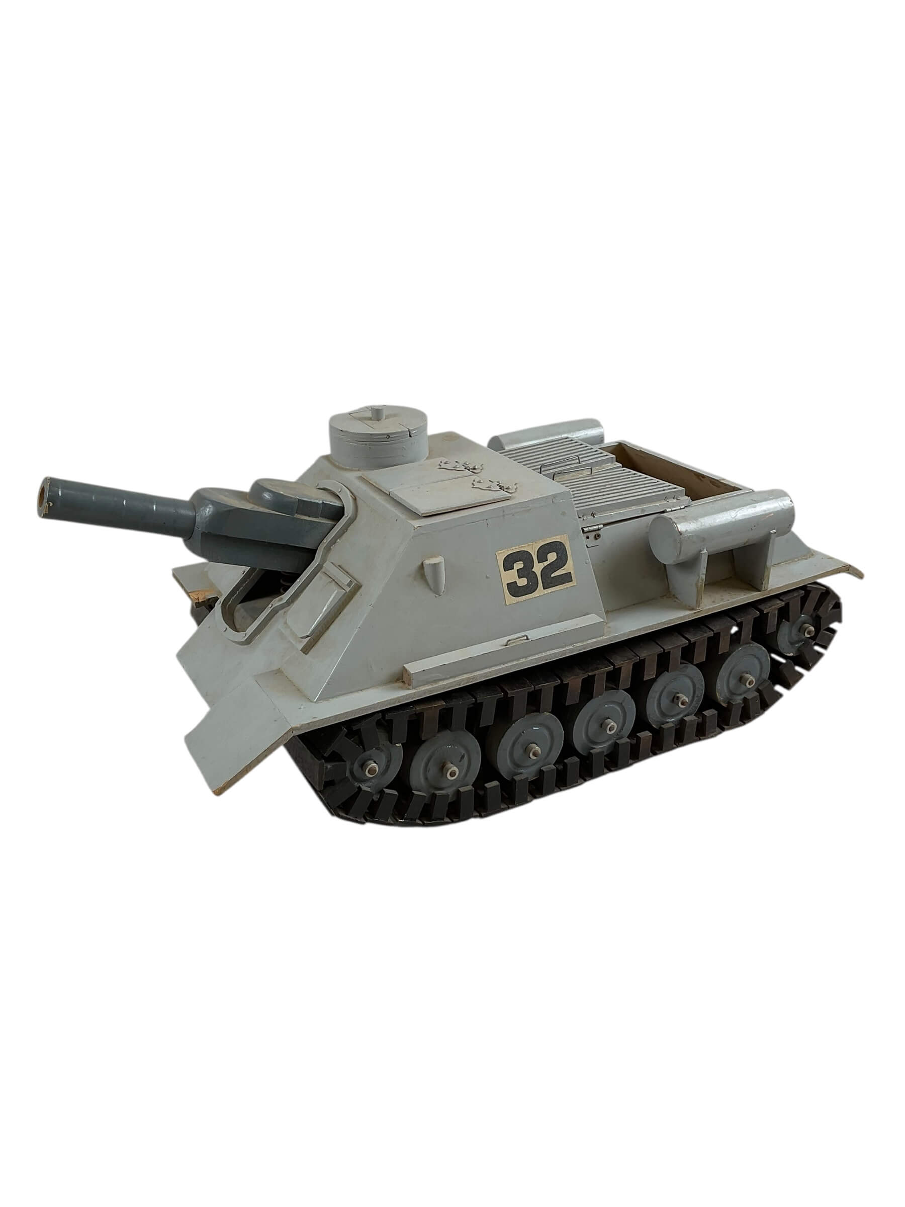 WW2 Russian Soviet Su100 Assault Gun Tank Wood Identification Model 22 X 10 X 9 WW2 Russian Soviet Su100 Assault Gun Tank Wood Identification Model 22 X 10 X 9