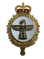 Canadian Forces Military Police Enameled Cap Badge