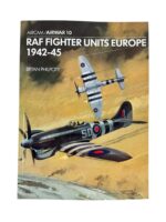 WW2 British RAF Fighter Units Europe 1942 to 45 Osprey Aircam/Airwar No 10 Used Softcover Reference Book