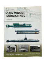 WW2 German Italian Japanese Axis Midget Submarines 1939 to 45 Osprey New Vanguard No 212 New Softcover Reference Book