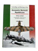 WW2 Italian Air Force Camouflage and Markings of the Aeronautica Nazional Repubblicana New Hardcover Reference Book