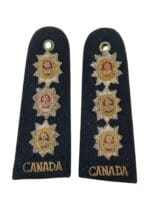Canadian Guards Captain Shoulder Boards Insignia Pair