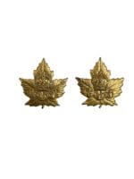 WW2 Canadian Police Collars Insignia Pair WW2 Canadian Police Collars Insignia Pair