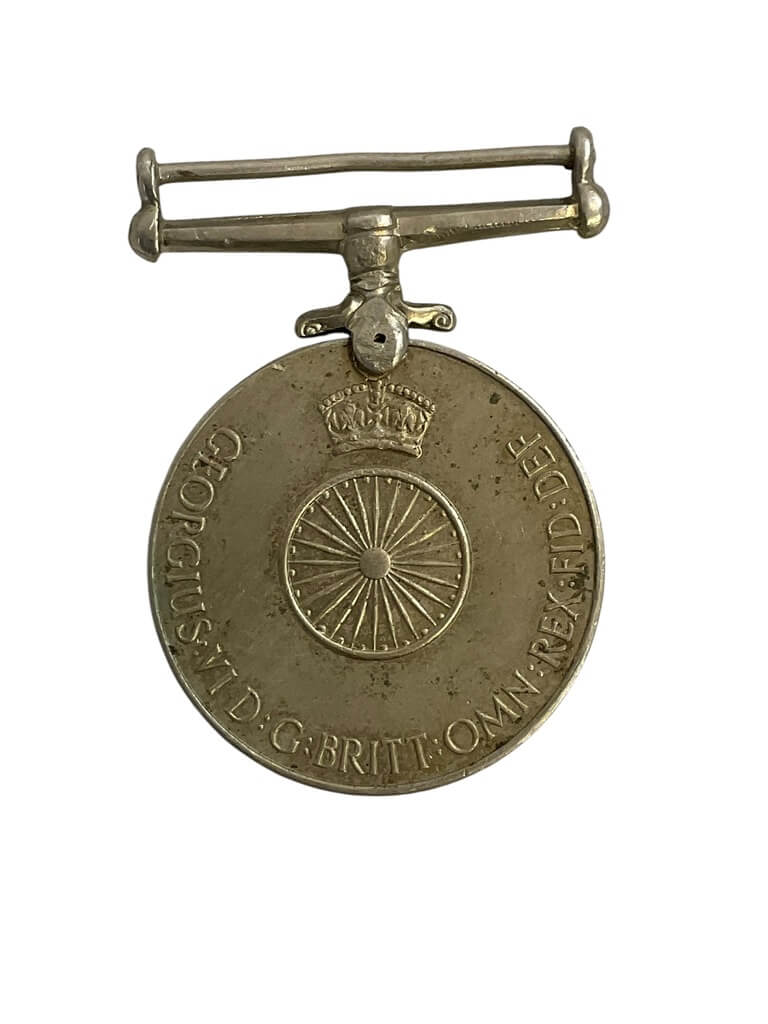British Indian Army Independence Medal Full Size Named British Indian Army Independence Medal Full Size Named