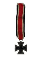 WW2 German 2nd Class Iron Cross Maker 24 Arbeitsgemeinsch. Hanau