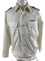 East German Air Force Officers White Summer Dress Shirt East German Air Force Officers White Summer Dress Shirt
