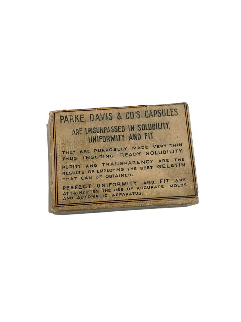 Parke Davis and Co Empty Capsules No 00 In Original Box Parke Davis and Co Empty Capsules No 00 In Original Box