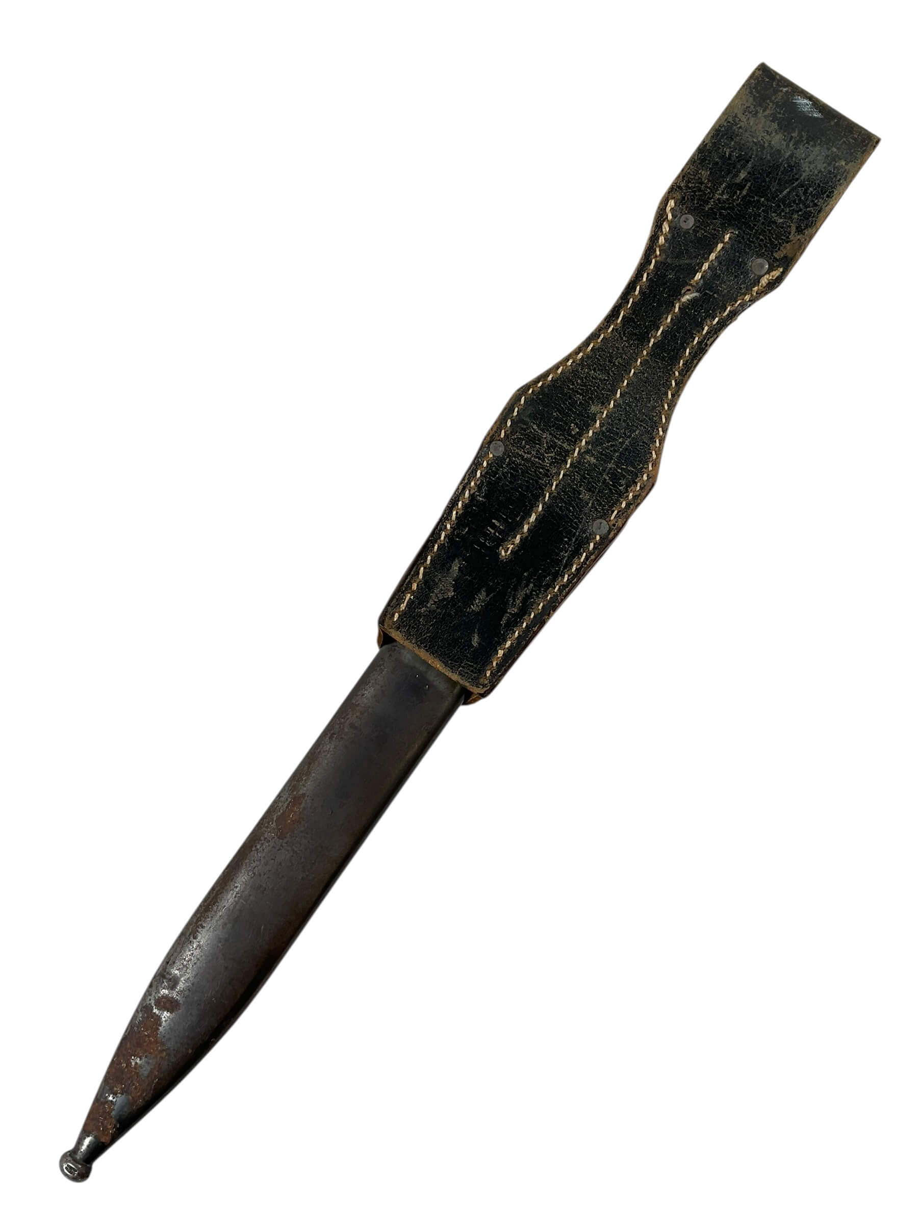 WW2 German K98 Bayonet Scabbard With Frog WW2 German K98 Bayonet Scabbard With Frog