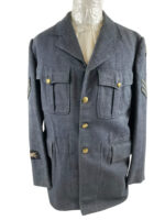 WW2 Canadian RCAF Flight Sergeant Wireless Operator 4 Pocket Service Dress Jacket Size 24