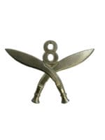 British Army 8th Gurkha Regiment Cap Badge