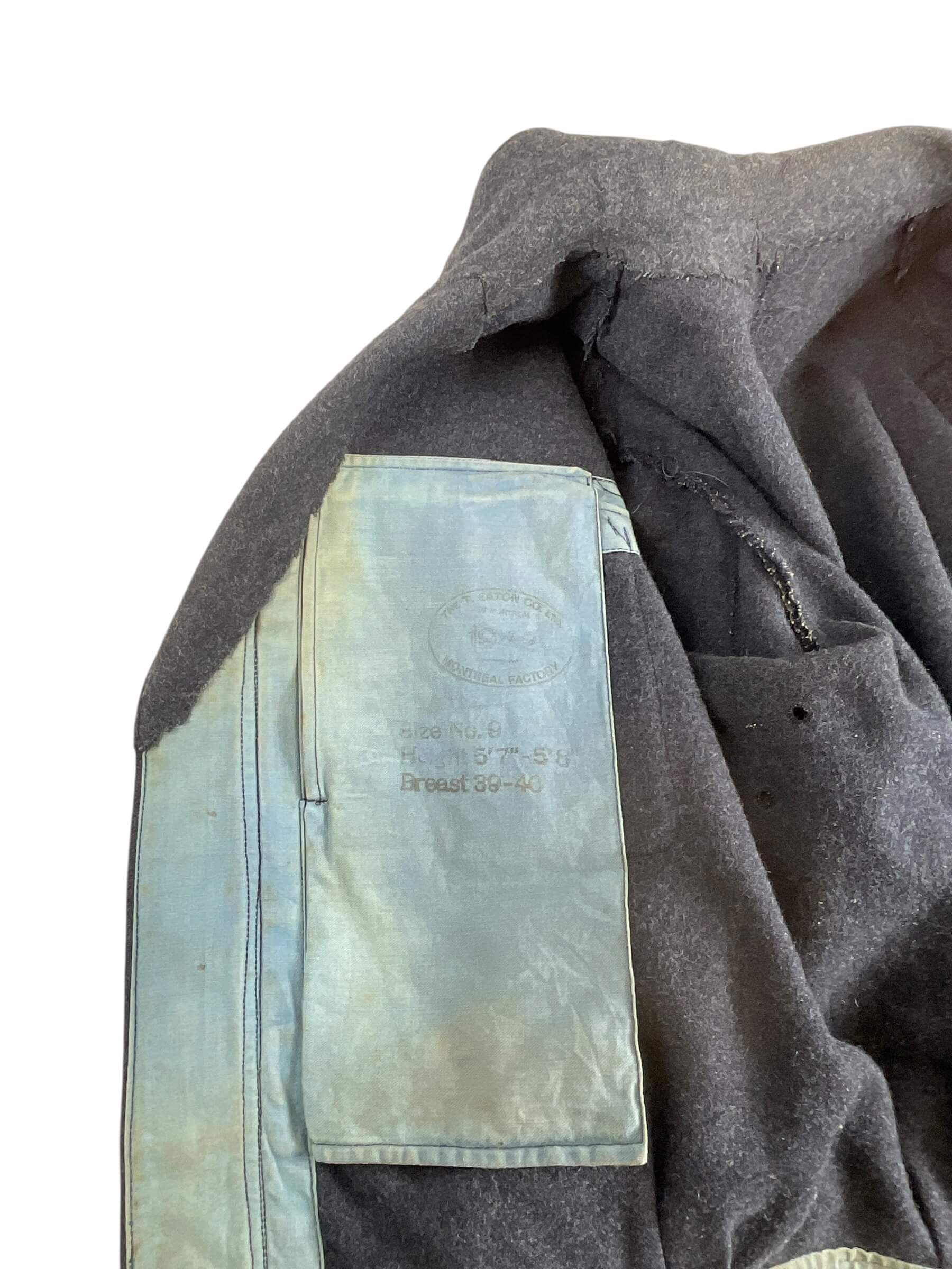 WW2 Canadian RCAF Officers Battle Dress Jacket With Trousers WW2 Canadian RCAF Officers Battle Dress Jacket With Trousers