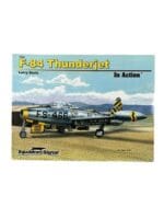US USAF F-84 Thunderjet In Action Squadron Signal Issue 1224 Used Softcover Reference Book