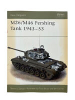 WW2 US M26/M46 Pershing Tank 1943 to 53 Osprey New Vanguard No 35 Used Softcover Reference Book