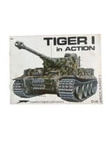WW2 German Tiger 1 in Action Squadron Signal Armor No 8 Used Softcover Reference Book