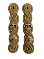 British Canadian Lieutenant Colonel Officers Shoulder Boards Pair British Canadian Lieutenant Colonel Officers Shoulder Boards Pair