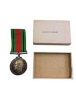 WW2 Canadian The Defence Medal Full Size In Box