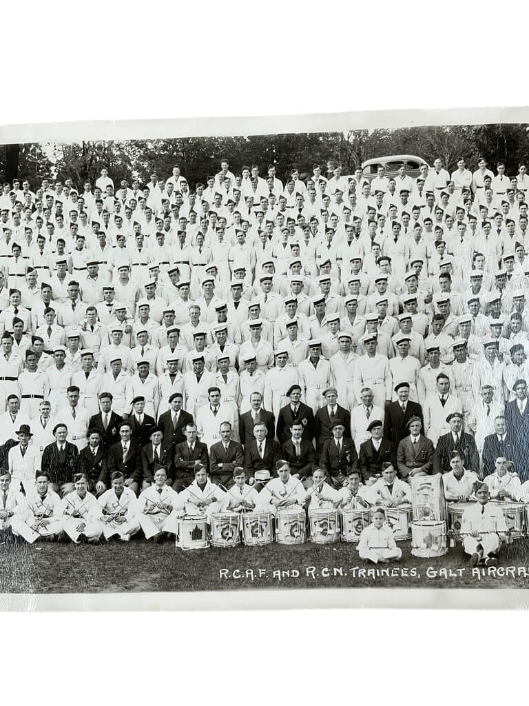 WW2 Canadian RCAF RCN Galt Aircraft School Unit Landscape Photo WW2 Canadian RCAF RCN Galt Aircraft School Unit Landscape Photo