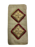 WW2 Canadian British Tropical Lieutenant Infantry Slip On Insignia Single