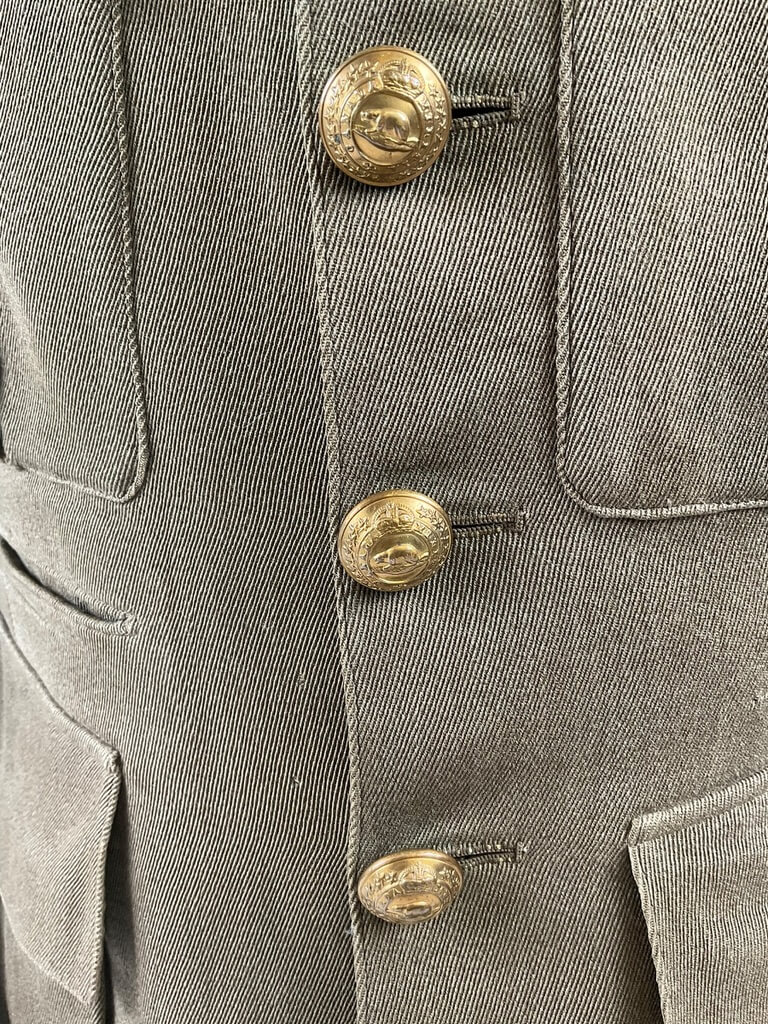 WW1 Canadian CEF 10th Railway Troops Officers Named Uniform Grouping With Div Patches WW1 Canadian CEF 10th Railway Troops Officers Named Uniform Grouping With Div Patches