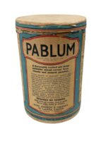 Mead Johnson and Company of Canada Pablum Oats Cardboard Box Canister 1930s EMPTY Mead Johnson and Company of Canada Pablum Oats Cardboard Box Canister 1930s EMPTY